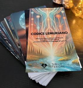 Mazzo di Carte Oracolari “Codice Lemuriano” versione LUXURY carta fotografica